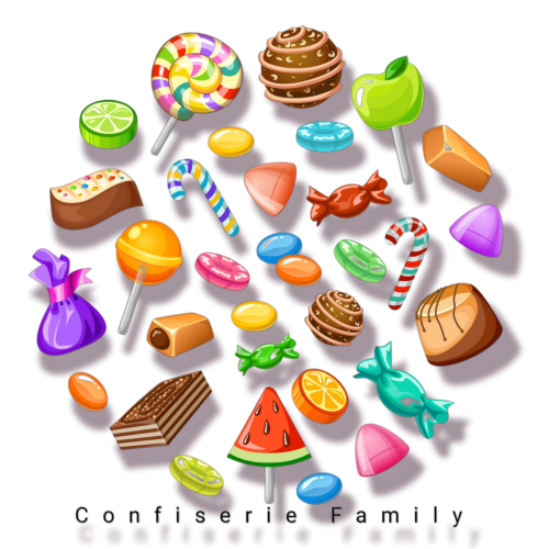 Souris noires ‑ Confiserie, bonbons en ligne ‑ CandyBulle